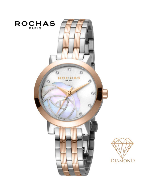 ROCHAS Ladies Diamond Watch